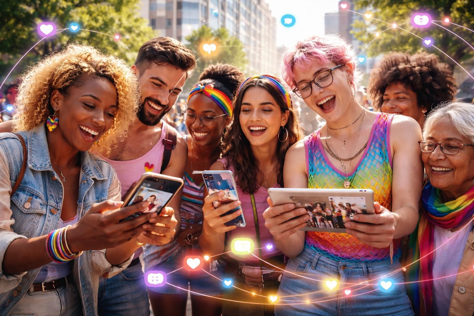 découvrez comment les réseaux sociaux influencent la visibilité et l'acceptation des personnes 2slgbtq+, en explorant leur impact sur la représentation et la communauté.